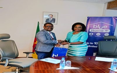 RASCOM Board Chairman and Ag. D-G pays courtesy visit to Camtel’s Boss